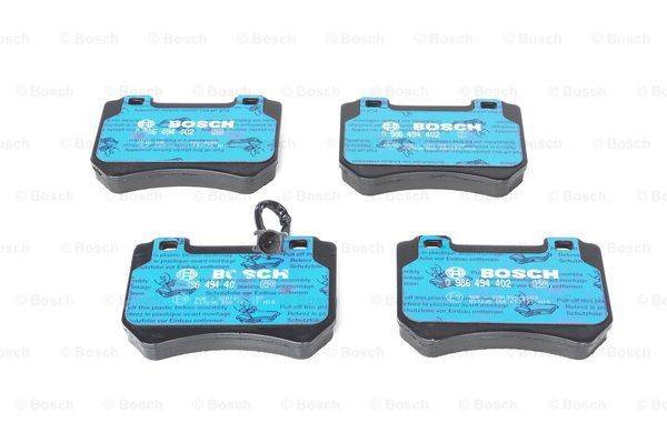 Гальмівні колодки Bosch 0986494402 ціна, від 37.13 USD