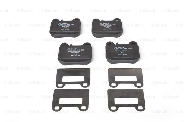 0986494410 Bosch Колодки гальмівні задні, дискові