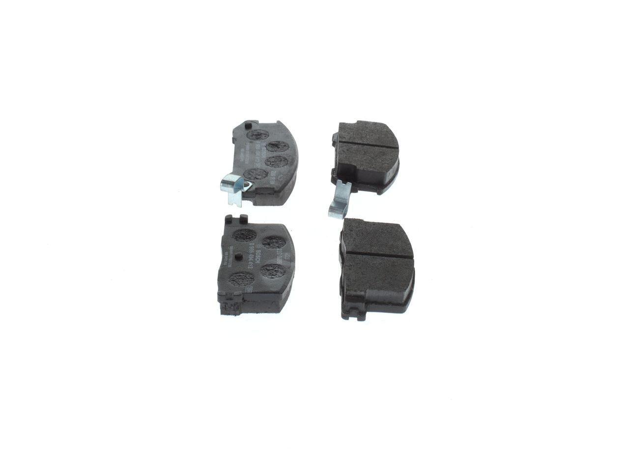 0986494412 Bosch Колодки гальмівні задні, дискові