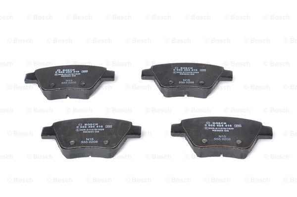 Задні дискові колодки Bosch 0986494416