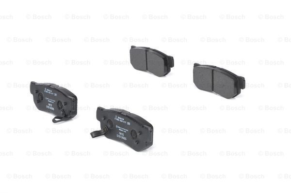 Задні гальмівні колодки 0986494417 Bosch
