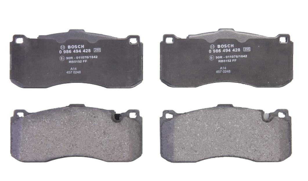 Купити 0986494428 Bosch Колодки гальмівні передні, дискові