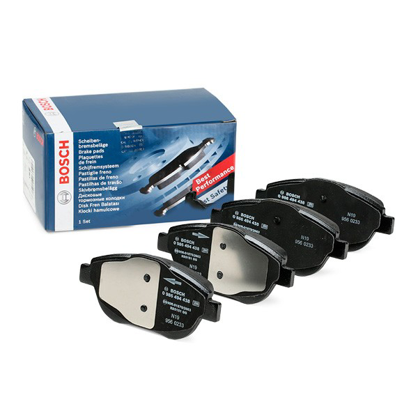 Передні тормозні колодки 0986494438 Bosch
