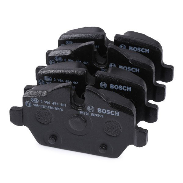 0986494461 Bosch Колодки гальмівні задні, дискові