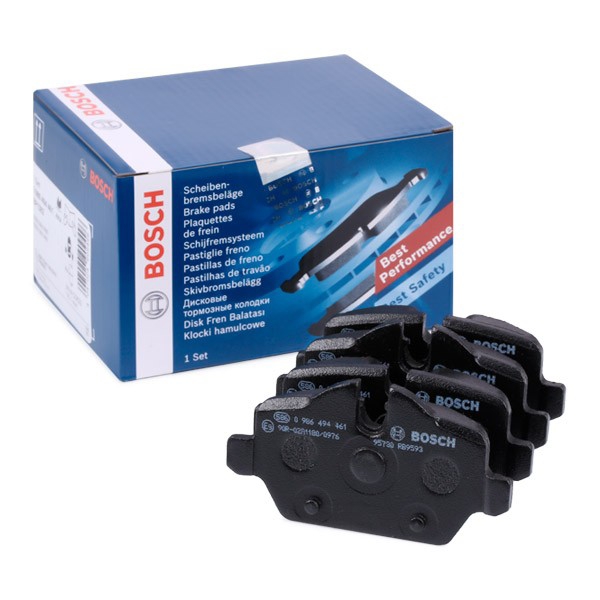 Задні гальмівні колодки Bosch 0986494461 ціна, від 26.64 USD