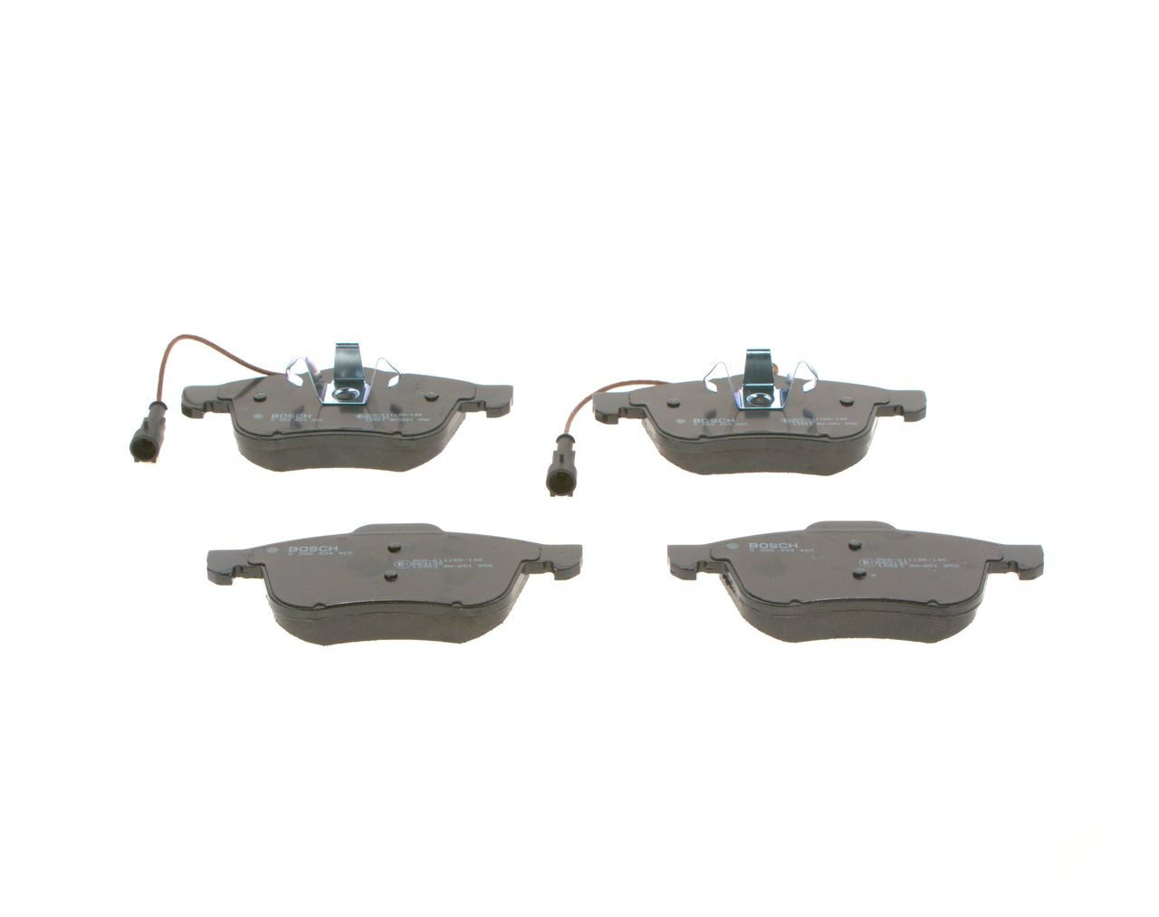 Передні тормозні колодки 0986494465 Bosch