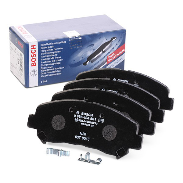 Купити 0986494501 Bosch Колодки гальмівні передні, дискові