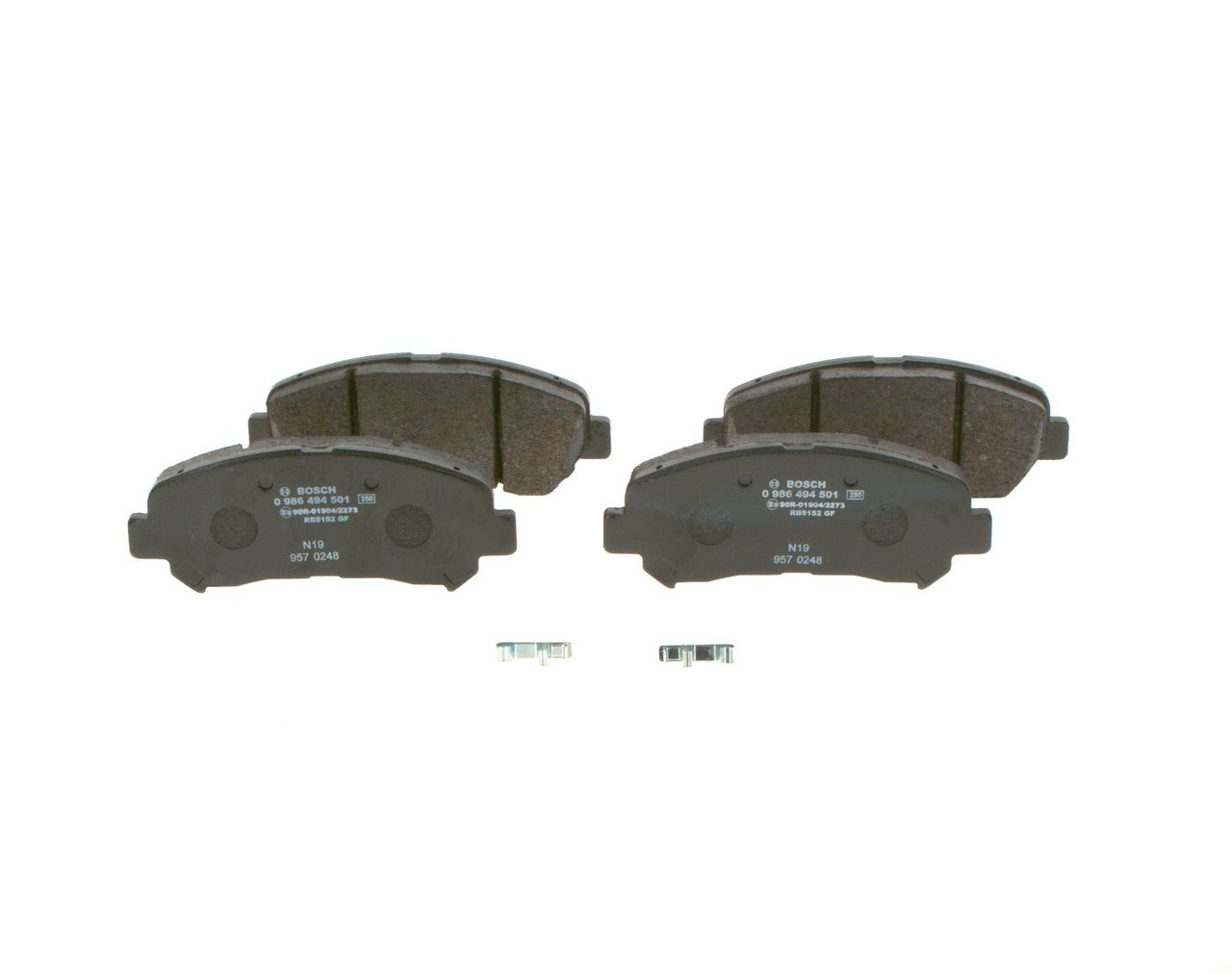 Гальмівні колодки Bosch 0986494501 ціна, від 28.31 USD