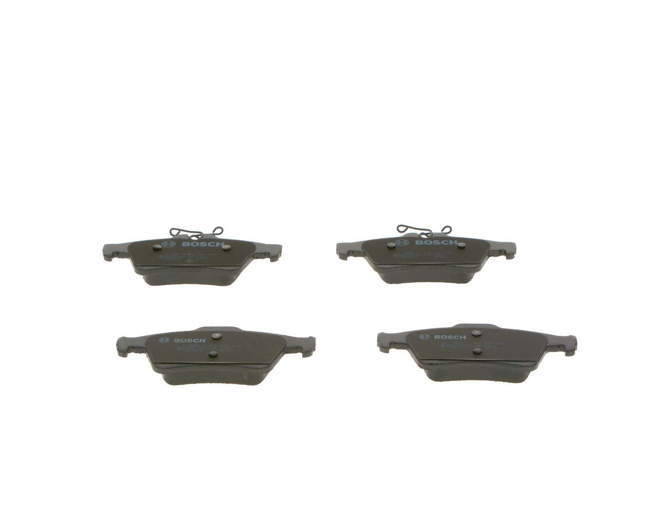 0986494528 Bosch Колодки гальмівні задні, дискові