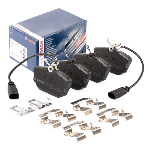 0986494529 Bosch Колодки гальмівні задні, дискові