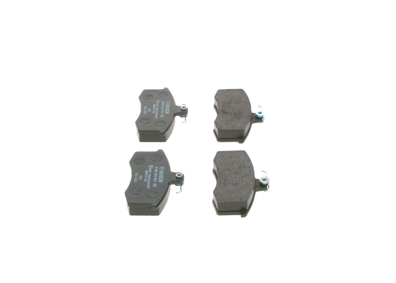 Купити 0986494533 Bosch Колодки гальмівні передні, дискові