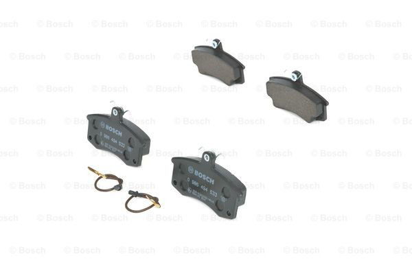 Купити 0986494533 Bosch Колодки гальмівні передні, дискові