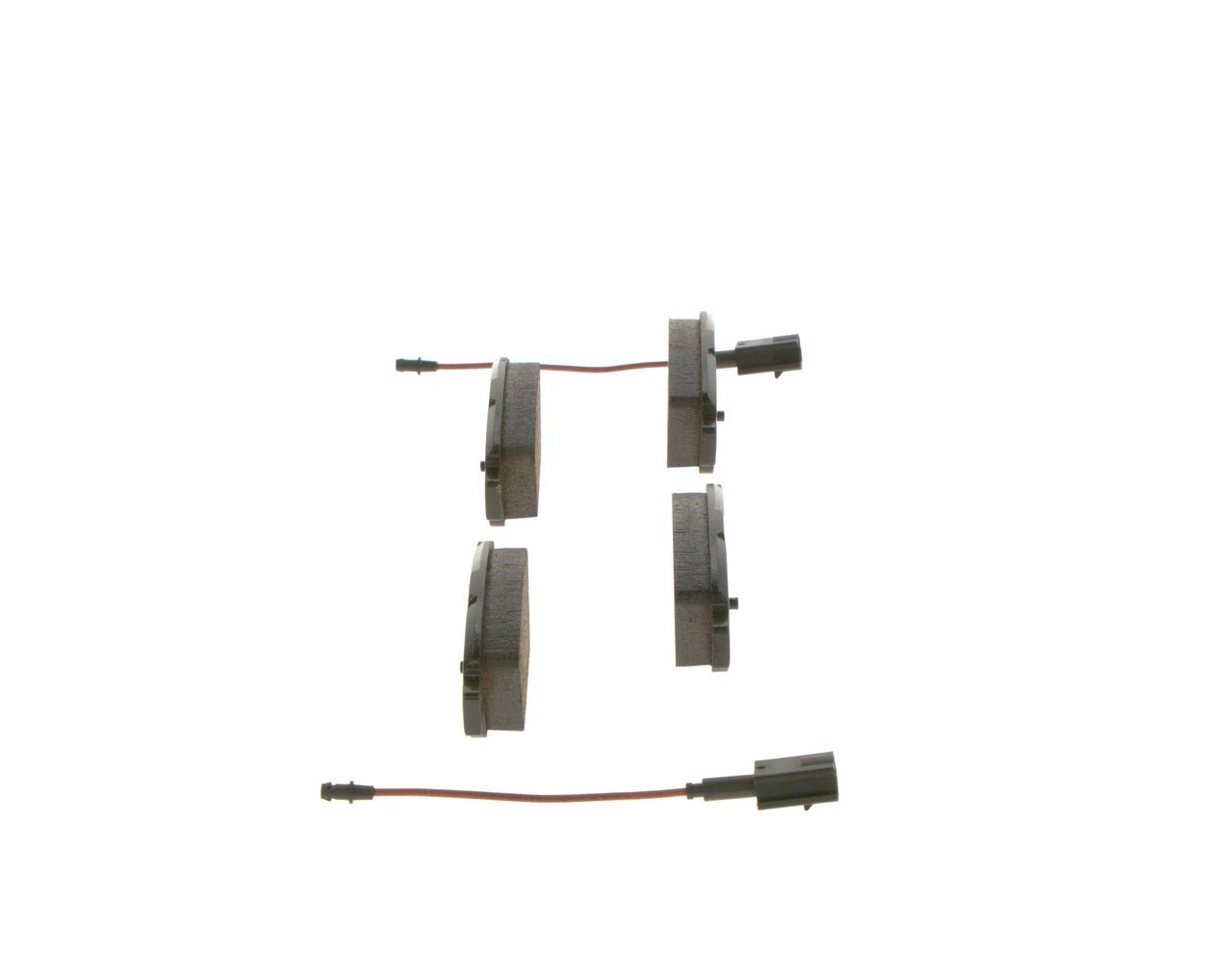 Задні гальмівні колодки 0986494536 Bosch