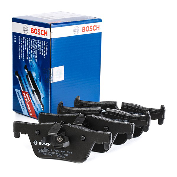 Задні гальмівні колодки 0986494554 Bosch