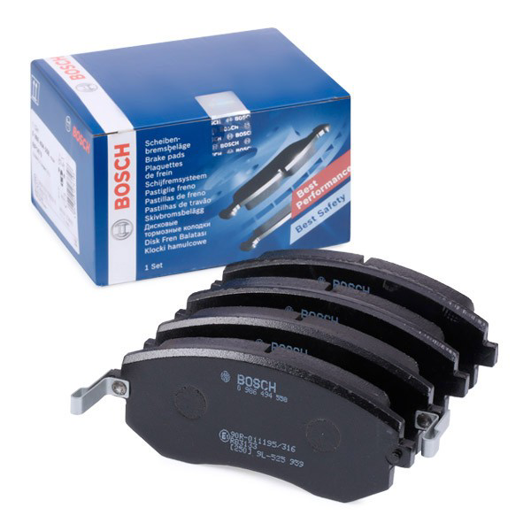 Купити 0986494558 Bosch Колодки гальмівні передні, дискові