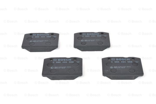 Передні тормозні колодки 0986494568 Bosch