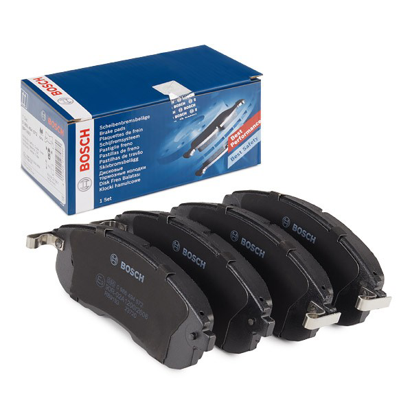 Купити 0986494572 Bosch Колодки гальмівні передні, дискові