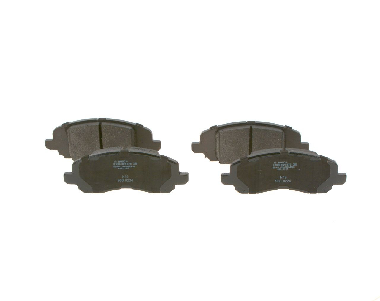 0986494575 Bosch Передні гальмівні колодки
