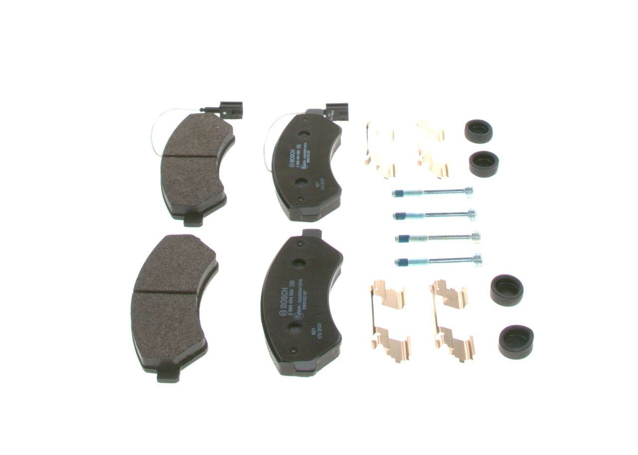 Передні тормозні колодки 0986494580 Bosch