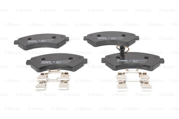 Передні тормозні колодки 0986494580 Bosch