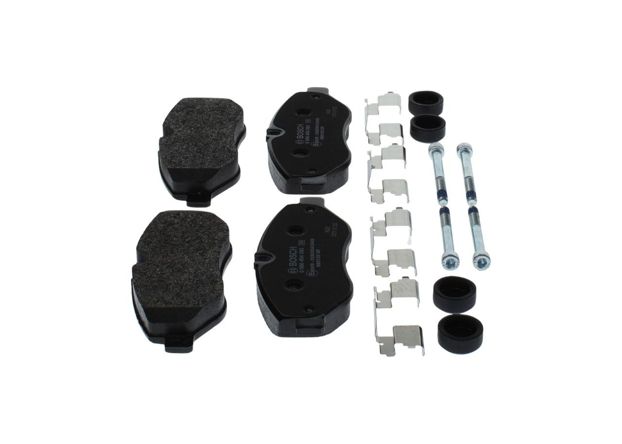 Передні тормозні колодки 0986494582 Bosch