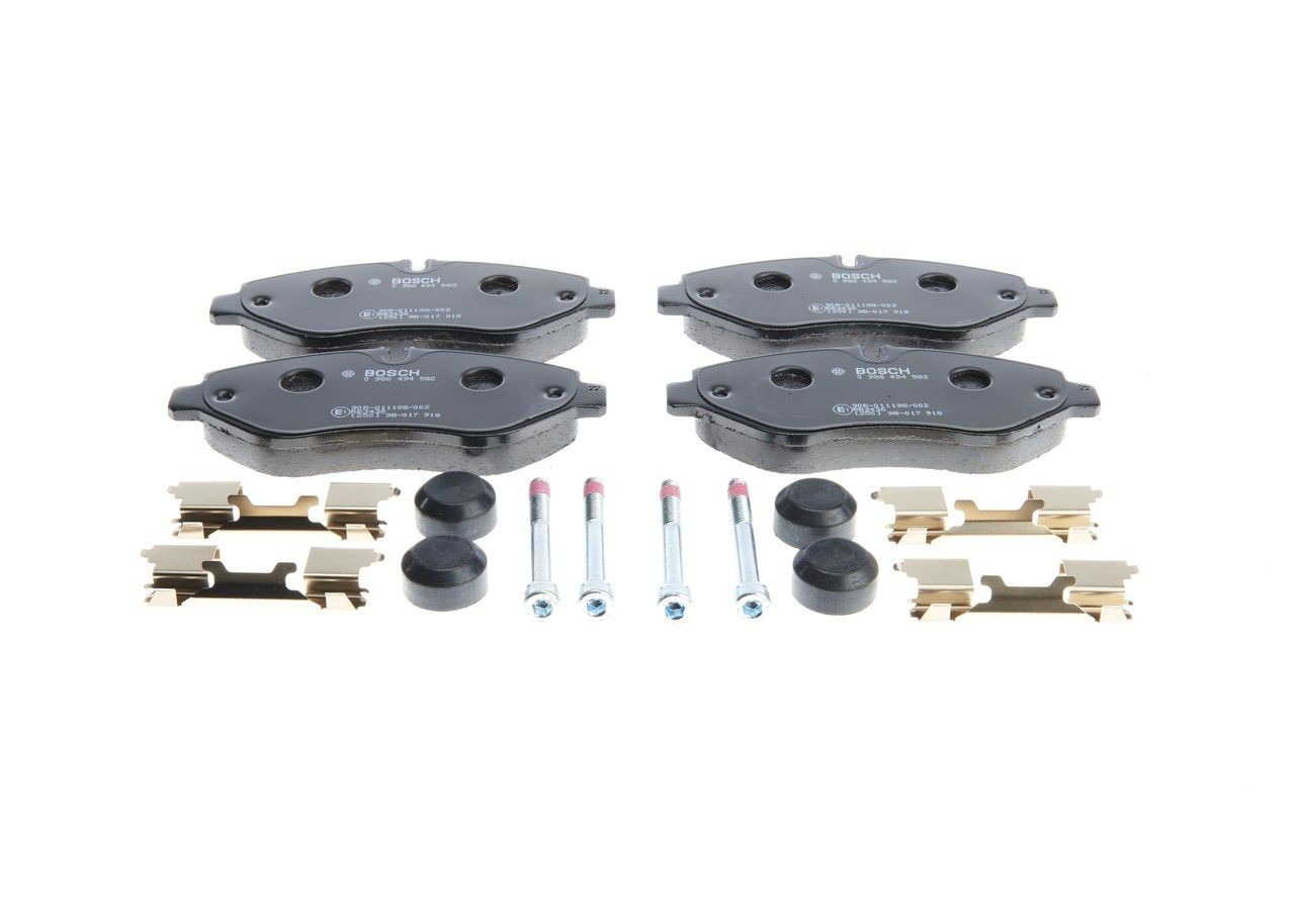 0986494582 Bosch Передні гальмівні колодки
