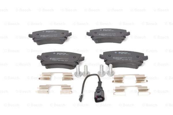 Задні гальмівні колодки 0986494583 Bosch