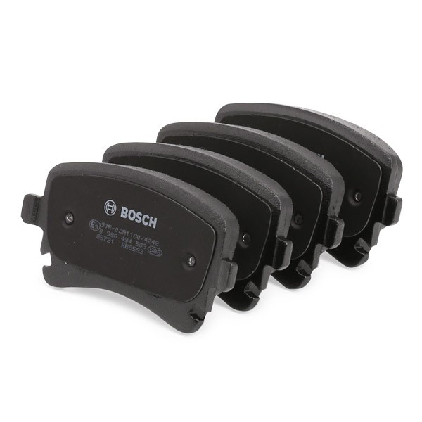 0986494583 Bosch Колодки гальмівні задні, дискові