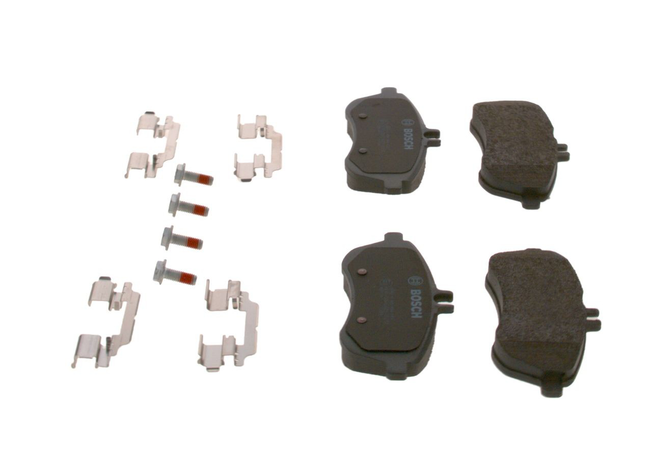 0986494593 Bosch Передні гальмівні колодки