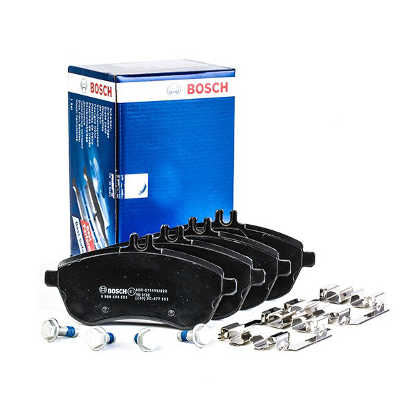 Купити 0986494593 Bosch Колодки гальмівні передні, дискові