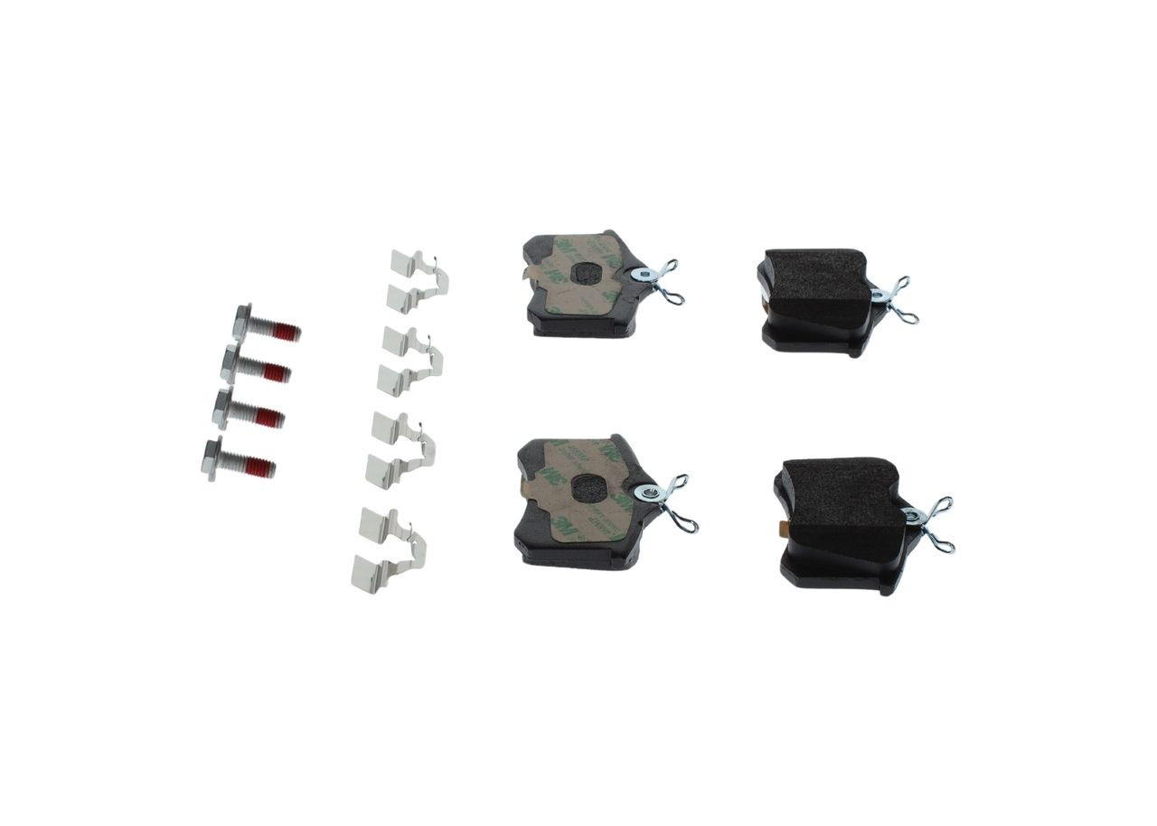 Задні гальмівні колодки Bosch 0986494596 ціна, від 17.63 USD