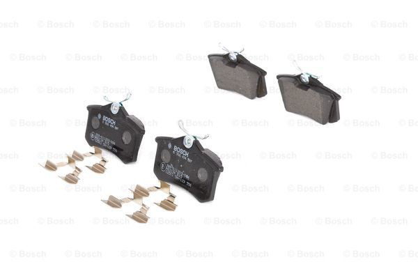 Задні гальмівні колодки 0986494597 Bosch