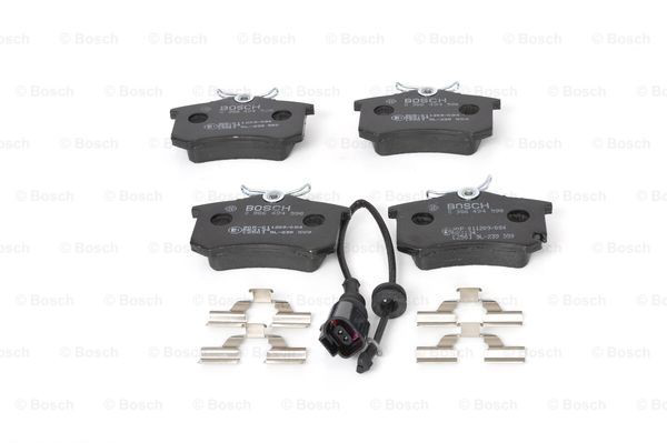 Задні гальмівні колодки 0986494598 Bosch