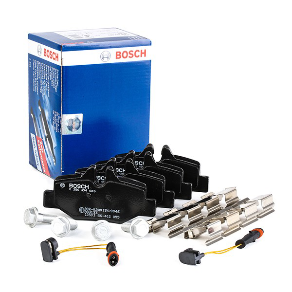 Задні гальмівні колодки 0986494603 Bosch