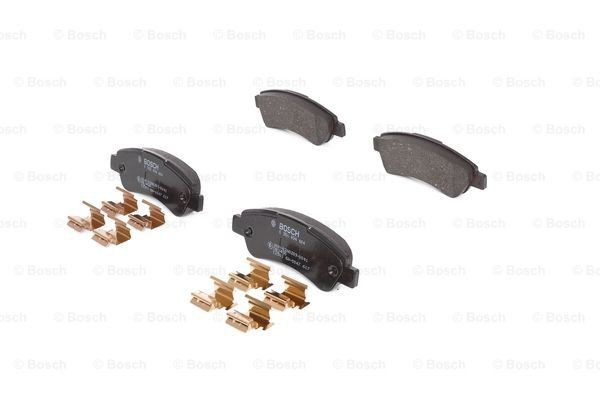Задні гальмівні колодки Bosch 0986494604 ціна, від 18.96 USD