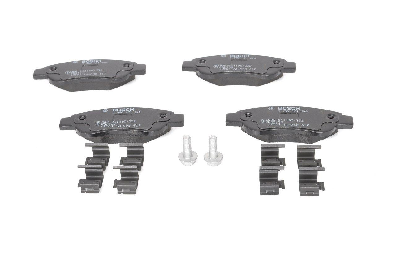 Гальмівні колодки Bosch 0986494606 ціна, від 22.80 USD