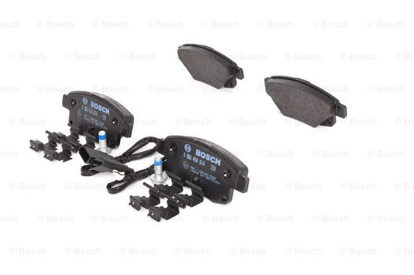 0986494614 Bosch Колодки гальмівні задні, дискові