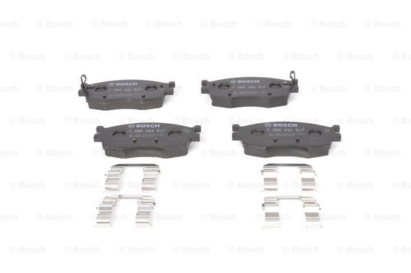 Гальмівні колодки Bosch 0986494617 ціна, від 19.06 USD