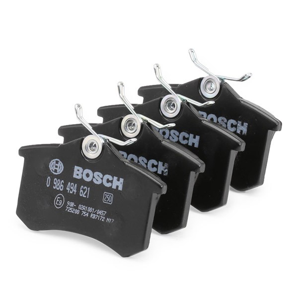 Задні гальмівні колодки Bosch 0986494621 ціна, від 19.34 USD