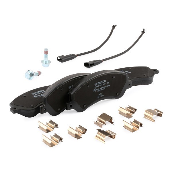 0986494624 Bosch Передні гальмівні колодки