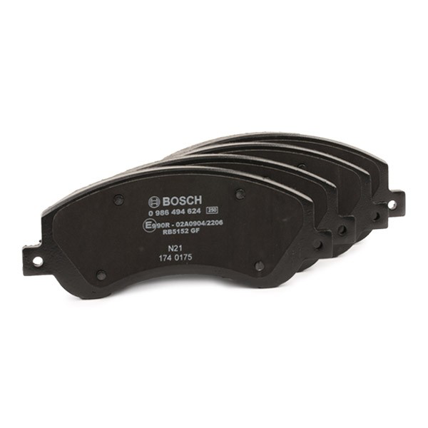 Гальмівні колодки Bosch 0986494624 ціна, від 39.72 USD