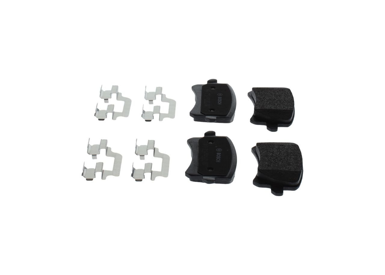 Задні гальмівні колодки Bosch 0986494626 ціна, від 27.68 USD