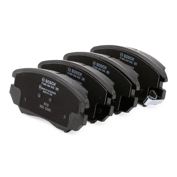 0986494632 Bosch Передні гальмівні колодки