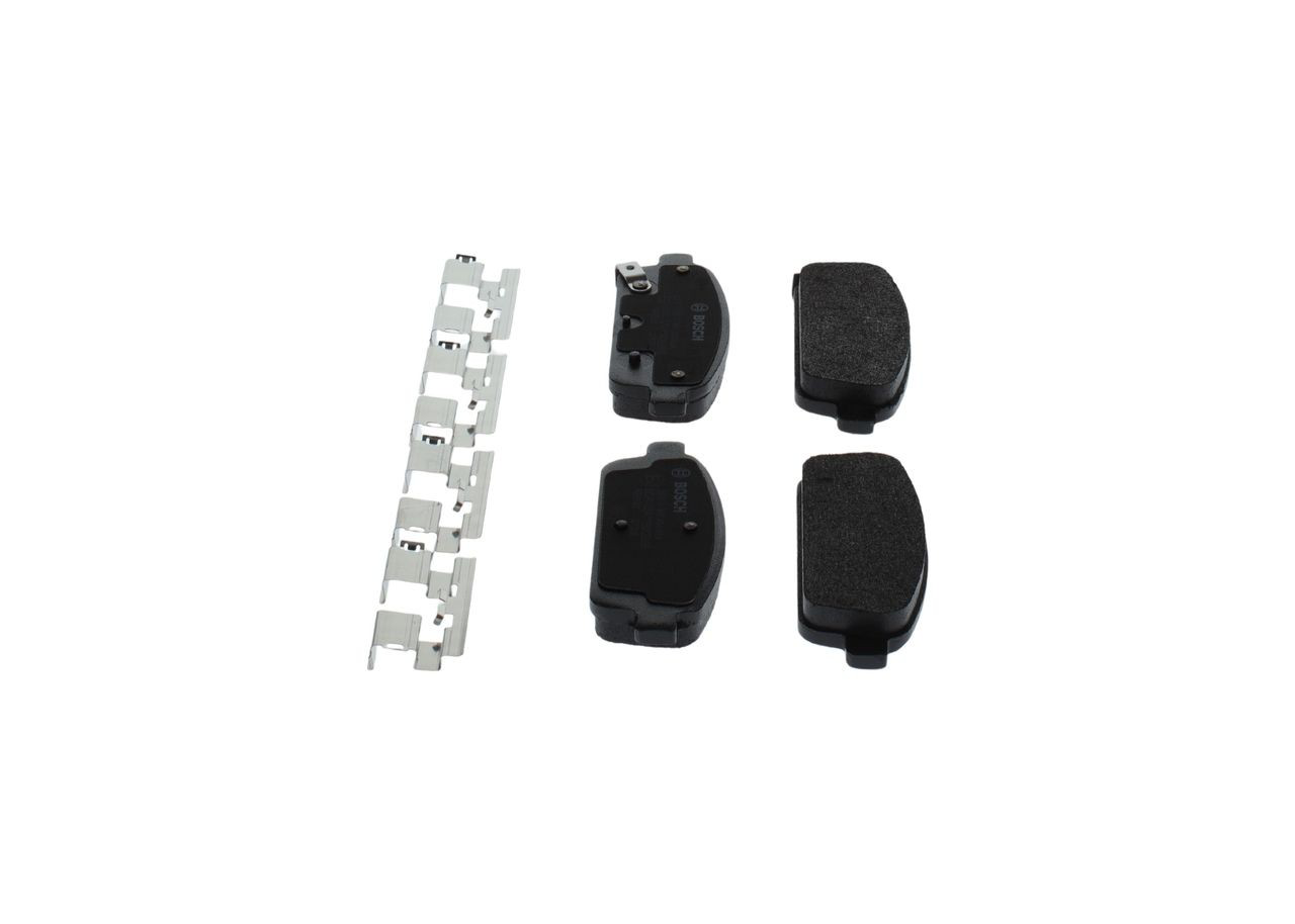 0986494634 Bosch Колодки гальмівні задні, дискові