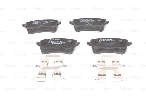 Купити 0986494637 Bosch Задні колодки