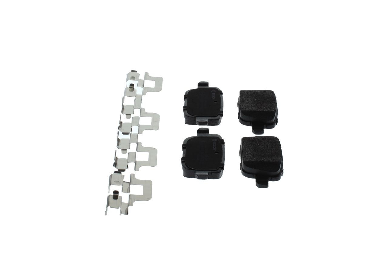 0986494639 Bosch Колодки гальмівні задні, дискові