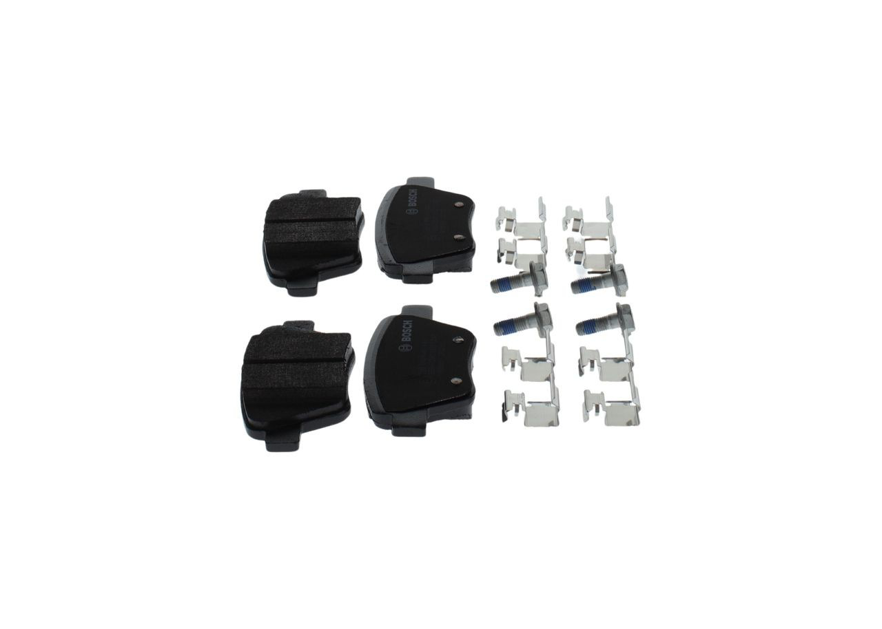 Задні гальмівні колодки Bosch 0986494643 ціна, від 23.85 USD