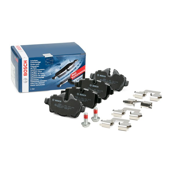 Задні гальмівні колодки Bosch 0986494645 ціна, від 31.72 USD