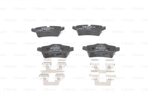Задні гальмівні колодки 0986494645 Bosch