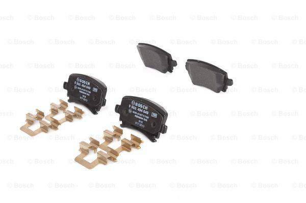Задні гальмівні колодки 0986494649 Bosch